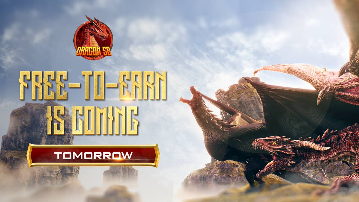 Rich79_Capital's tweet photo. 📢 1 DAY LEFT TILL DRAGONSB FREE-TO-EARN

🔥Opportunity to earn $700 in 14 days is COMING

👉Don't forget the milestone of this special day:
🗓 DATE: From May 8th to May 21st
⏰TIME: 2 P.M UTC

⚠️ONLY 100 lucky players can participate. Get ready for whitelist winner announcement! https://t.co/qJ4uOCZjdO