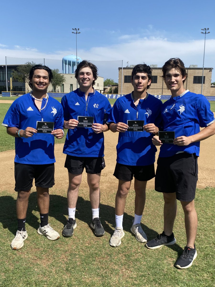 Congratulations ⁦<a href="/BenSanc26538011/">Ben Sanchez</a>,⁩ ⁦<a href="/treyrowe29/">Trey Rowe</a>⁩, Nate Hall and Santiago Perez for being nominated for the <a href="/VSPYS/">VSPYS</a> Baseball MVP‼️ All 4 of these young men contributed greatly on the mound, at the plate and in the field❗️FUERTE 💪⚾️ #VSPYS2022