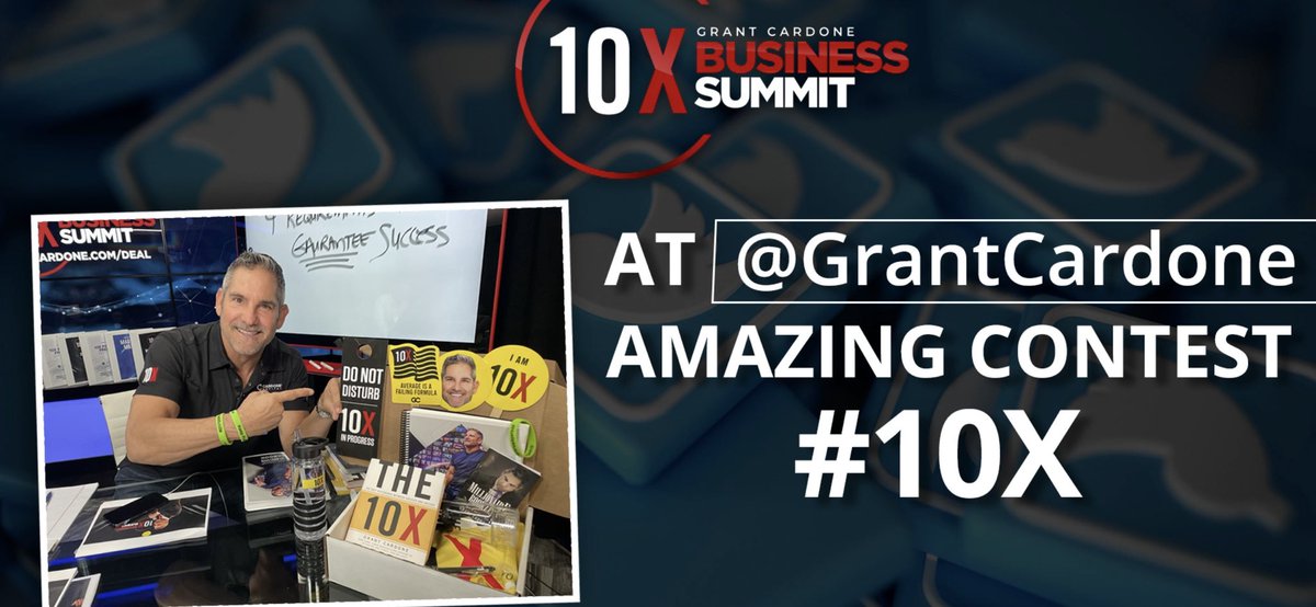 unicornempress1's tweet photo. Wow @GrantCardone 10X Amazing Content #10X Love this Man!!! https://t.co/xoBnroVyGm
