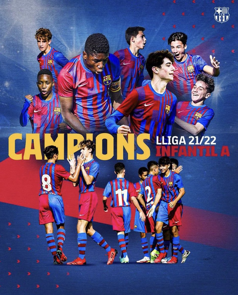 Elite Agency (@_eliteagency) on Twitter photo 🏆 El <a href="/FCBmasia/">FC Barcelona - Masia</a> de Alex Cantarell, Adan Argemi y Nico Marcípar se ha proclamado campeón de Liga tras una competición inmaculada.
¡Enhorabuena, muchachos! ❤️ #SomosReferencia 🏆 El <a href="/FCBmasia/">FC Barcelona - Masia</a> de Alex Cantarell, Adan Argemi y Nico Marcípar se ha proclamado campeón de Liga tras una competición inmaculada.
¡Enhorabuena, muchachos! ❤️ #SomosReferencia