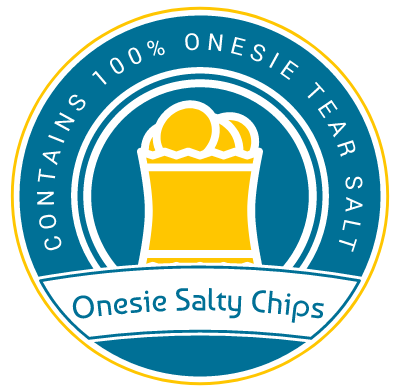 LewishamLTN's tweet photo. All this 'Onesie Bitters' is making me peckish. It's time for my favorite snack 'Onesie Salty Chips' containing '100% Onesie Tear Salt'. Remember 'no one does saltiness like Onesies do.'🤪🤪 https://t.co/BcuIsYdPaQ
