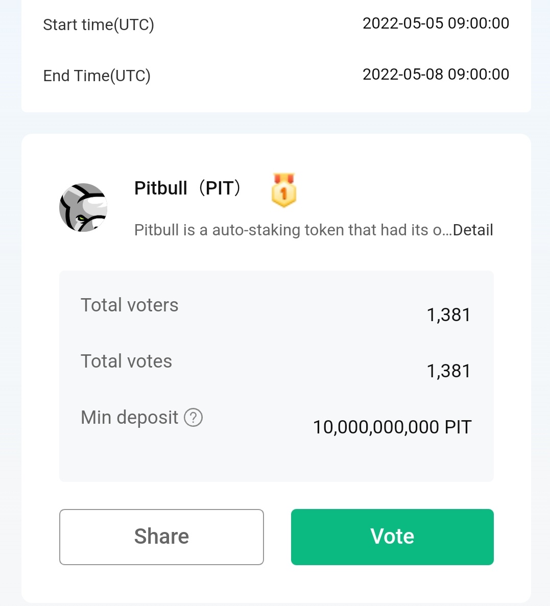 Pitbull Token tweet media