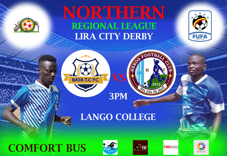 official_lccfc's tweet photo. It's a City affairs, Bata Town Council FC hosts Heros FC tomorrow at Lango College Playground.
3pm
#Tomorrow ........
#Free_Entry
Come and witness by yourself, classic football display.........!!!
Miss at your own expense
@tndnewsuganda
@943qfmlira
@FrontPageLounge https://t.co/X6Ee724Cfh