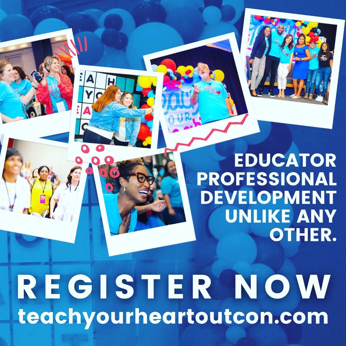 Did you know that <a href="/teachyrheartout/">Teach Your Heart Out</a> will be offering high-energy, research-based professional development this summer?! Join us for one of our summer conferences by heading to teachyourheartoutcon.com to register and get ready for an amazing summer experience!