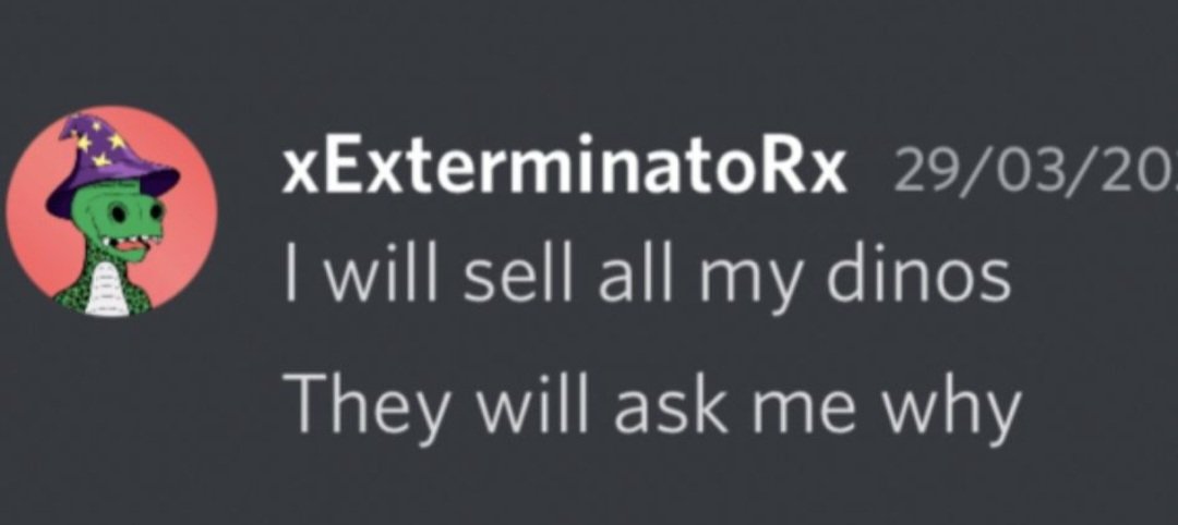 Samke250's tweet photo. @T0kerBigBT @DynoCrypto @DapperDinoNFT @veecon @cgclick @Rich_Tu @mrbakeroner https://t.co/zgIJVtbJb0