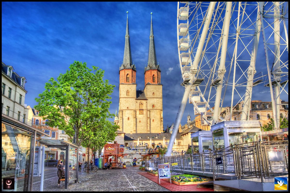OliverFriebel's tweet photo. #Halle Der Hallmarkt im Abendlicht.
Bleibt gesund und munter!!!☮ https://t.co/7lYIbCeMg8