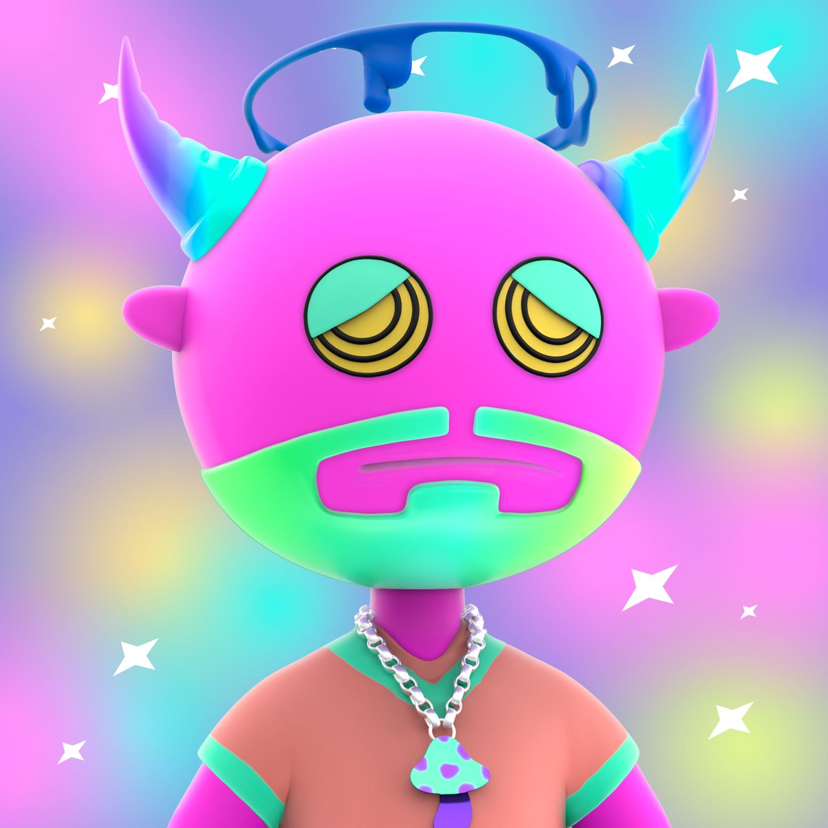 Trippy Frens | 3D Collection tweet media