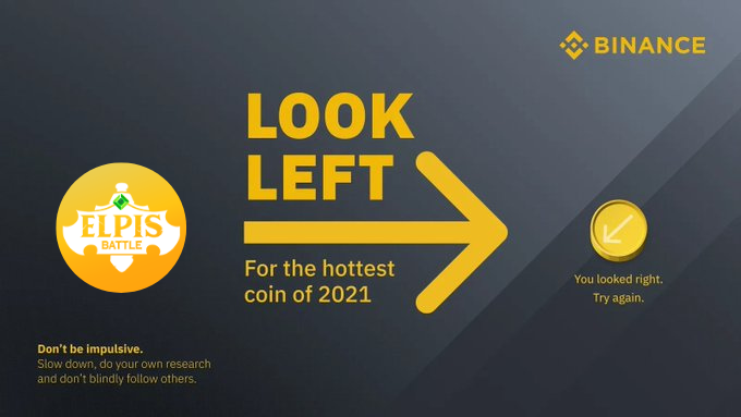 MythGamingGuild's tweet photo. @binance 👀➡️@ElpisBattle 🚀🌙 https://t.co/aQYLOoY0sv
