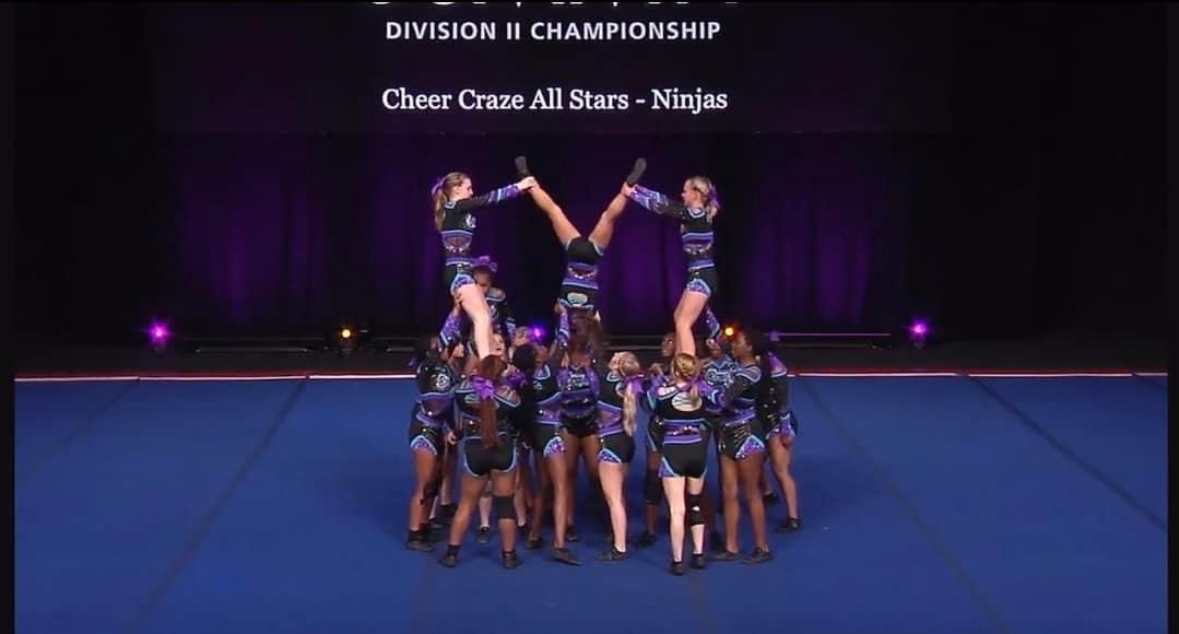 Cheer_Craze's tweet photo. The J5 Ninjas are in 2nd place going into FINALS!!!! https://t.co/D70gh6pTKw