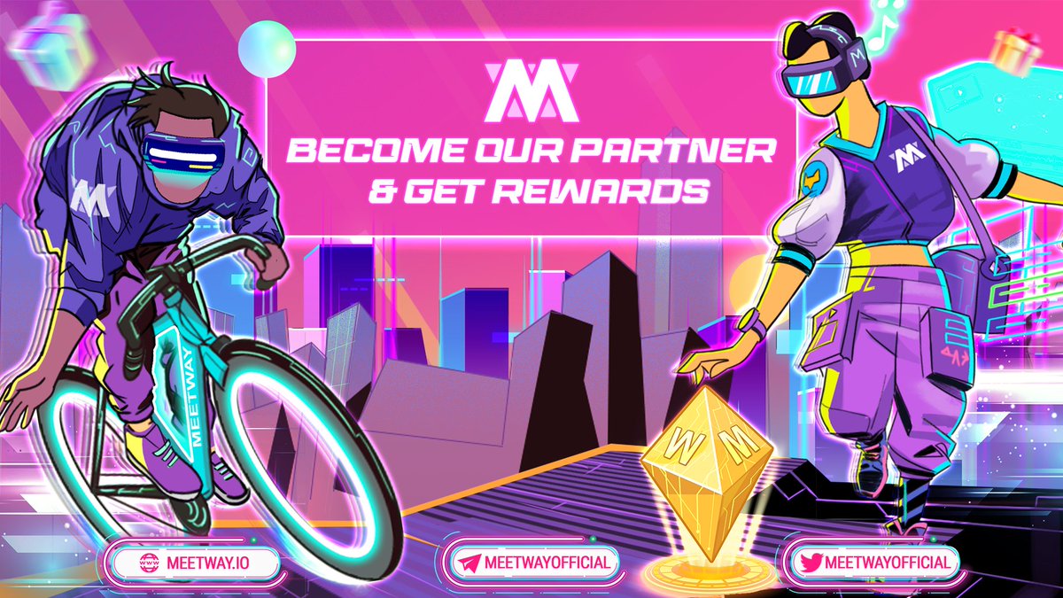 meetwayofficial's tweet photo. 🎊 BECOME OUR PARTNER - GET REWARDS ️🎊
👉 You'll get the following rewards:
🎁 $300 MET
🎁 Give away 1 NFT to 3 NFTs based on the quality of each shill post (each NFT is worth about 1 BNB)
⚡️Detail at: https://t.co/Jz1AnZPndC
#MeetWay #Music #SportsNFTs #MoveToEarn https://t.co/cIEcfapKAd