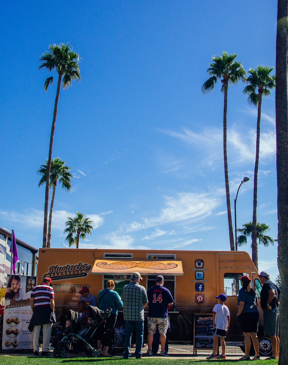 Knead a pick me up this weekend 🥨? We’ll be at the <a href="/phxrisingfc/">Phoenix Rising FC</a> game tonight from 6-9:30pm AND at the Ben Avery Shooting Facility from 10am-5pm Saturday and Sunday.