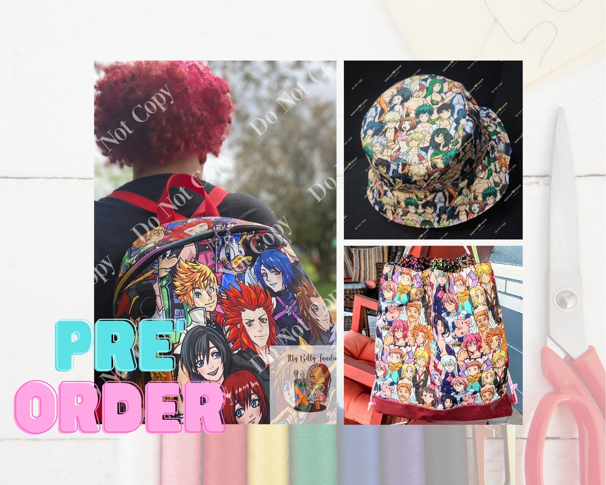 CosmicFabric's tweet photo. Don't miss out on May's Pre-Order, where we have the following:

>Kingdom Hearts
>Seven Deadly Sins
>Summer Theme My Hero Academia
>&amp; more!

In Cotton Woven, Cotton Woven Canvas &amp; Polyester Waterproof Canvas!

#May #preorder #CFC39 
#anime #gaming #crafting #sewing https://t.co/DNmRLiT7Vn