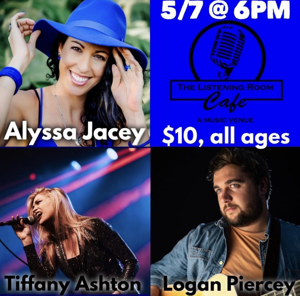 LOW TICKET ALERT!!! I’ll be performing The Listening Room tonight with <a href="/alyssajacey/">alyssajacey</a> &amp; Logan Piercey - only a handful of tickets left - there may not be any available at the door tonight, so get yours NOW! Can’t wait to see you there 😉

listeningroomcafe.com/nashville-show…