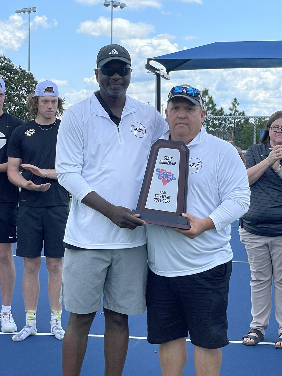 SCHSL's tweet photo. Great job State AAAA Boys Tennis RunnerUp @ghs_eagles_ https://t.co/J3GD5fhS0t