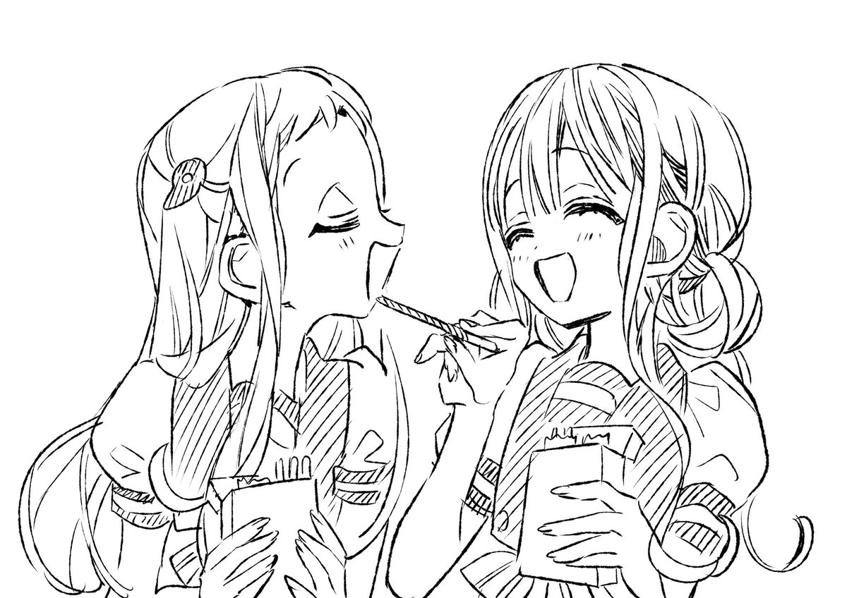 lavenderkayy's tweet photo. Just a friendly reminder to otd accounts THESE TWO CHARACTERS ARE BOTH IMPLIED BISEXUAL. if you hc them as anything else I severely dislike you https://t.co/Zd6klEeVez