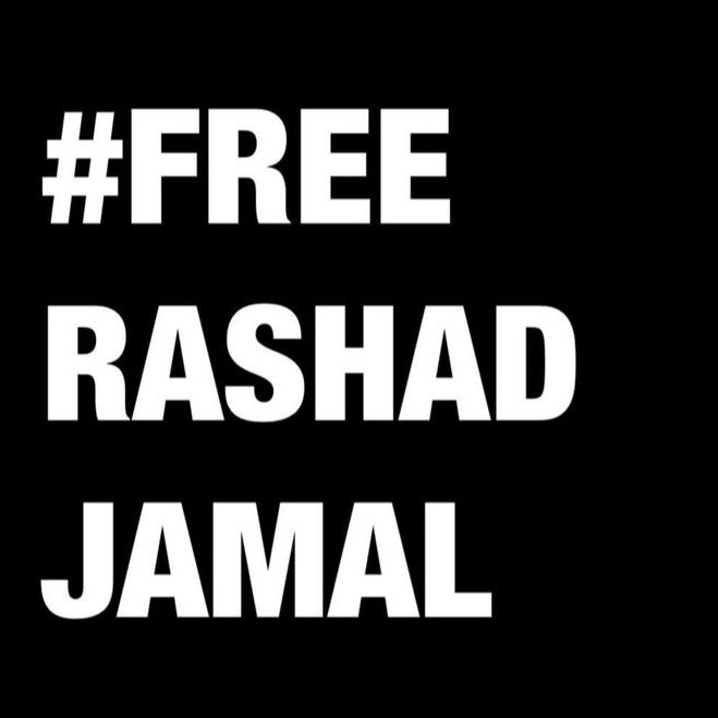 #FREERASHADJAMAL @IamRashadJamal 

Peace to the Gods & Goddesses 💙🤞🏽💜  
At 6pm EST, we'll be going live for #RASHADJAMAL on Instagram @eli.sovereign.empress explaining what's going on and how you can help 💪🏽 
Share this post with #FREERASHADJAMAL  
#NowWeRise ✊🏽✊🏽✊🏽