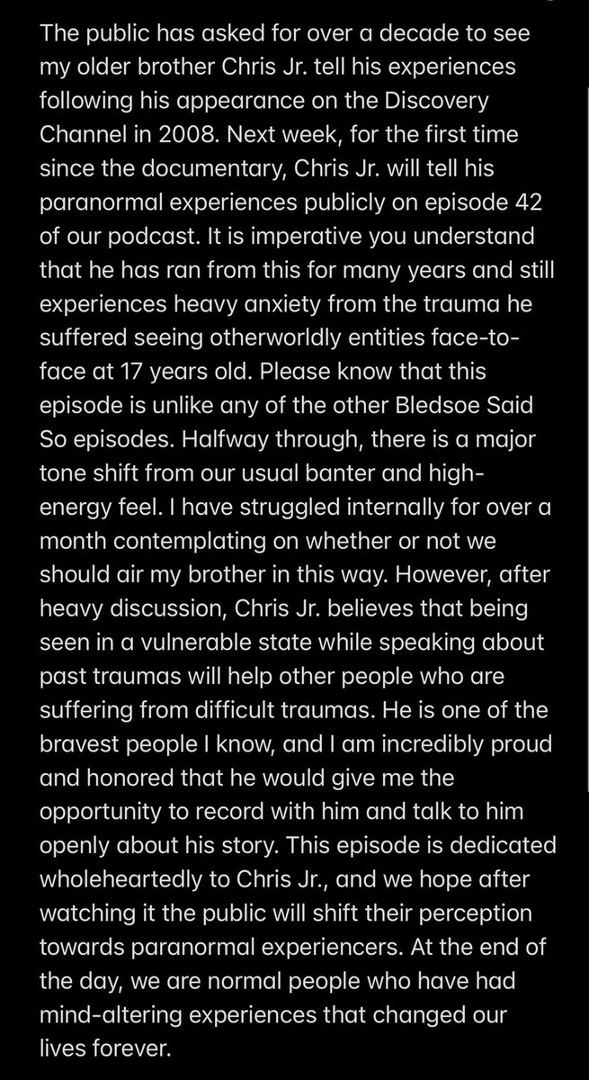 Important message about the upcoming <a href="/BledsoePodcast/">Bledsoe Said So Podcast</a> episode!