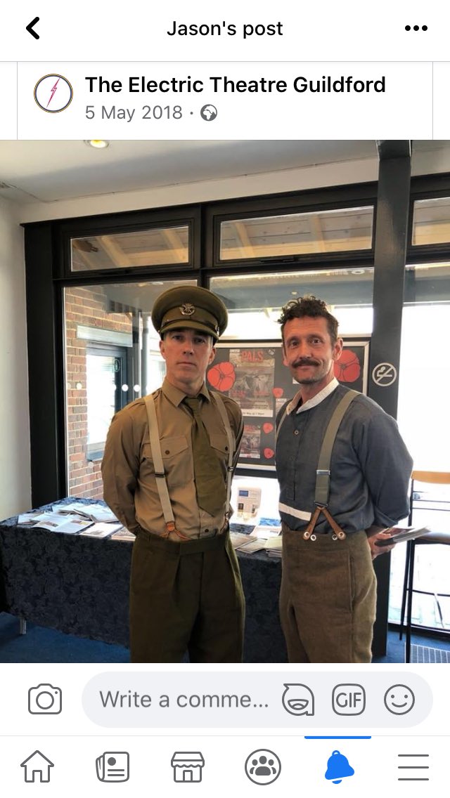 curlygurdy's tweet photo. Back when we #toured @northsouth14 #pals looking forward to getting back on the road . @nigelbilling1 and some #tommie taking a break . No cigs though. #theatre #actors oh pre lockdown belly https://t.co/vTzzyOtLZO