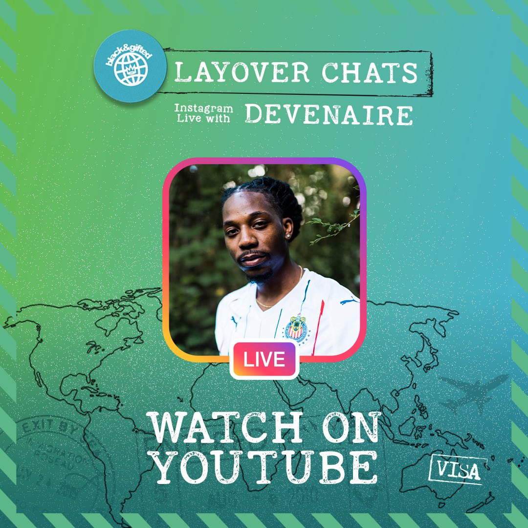 Watch episode 2 of Black&amp;Gifted #LayoverChats with ATL-based rapper, <a href="/Devenaire/">Arkansas GOAT 🐐</a> now on #YouTube! ✈️🇺🇸

Watch Here: youtu.be/u0WTsWj0xWQ

#WeAreBlackAndGifted