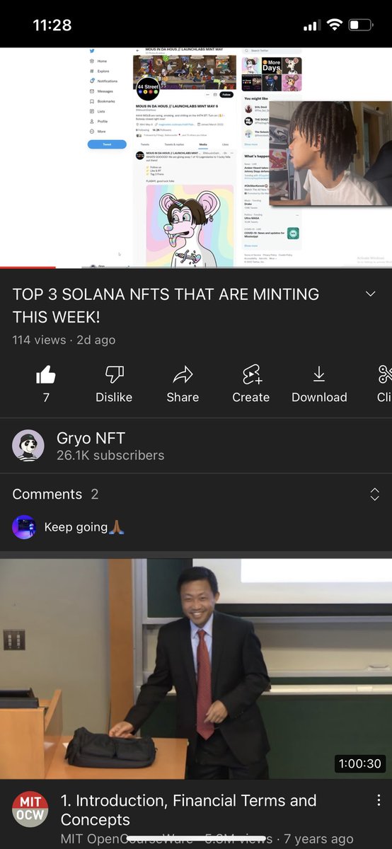 gryo__'s tweet photo. Gryo Called it 2x ✅
@MousInDaHous {44th} 
Learn more NFT alpha here @Collective777 
I’m on FIRE 🔥 Stay tuned for next video. https://t.co/0MG7OVgNp9