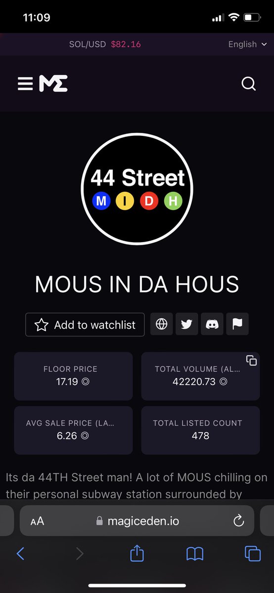 gryo__'s tweet photo. Gryo Called it 2x ✅
@MousInDaHous {44th} 
Learn more NFT alpha here @Collective777 
I’m on FIRE 🔥 Stay tuned for next video. https://t.co/0MG7OVgNp9