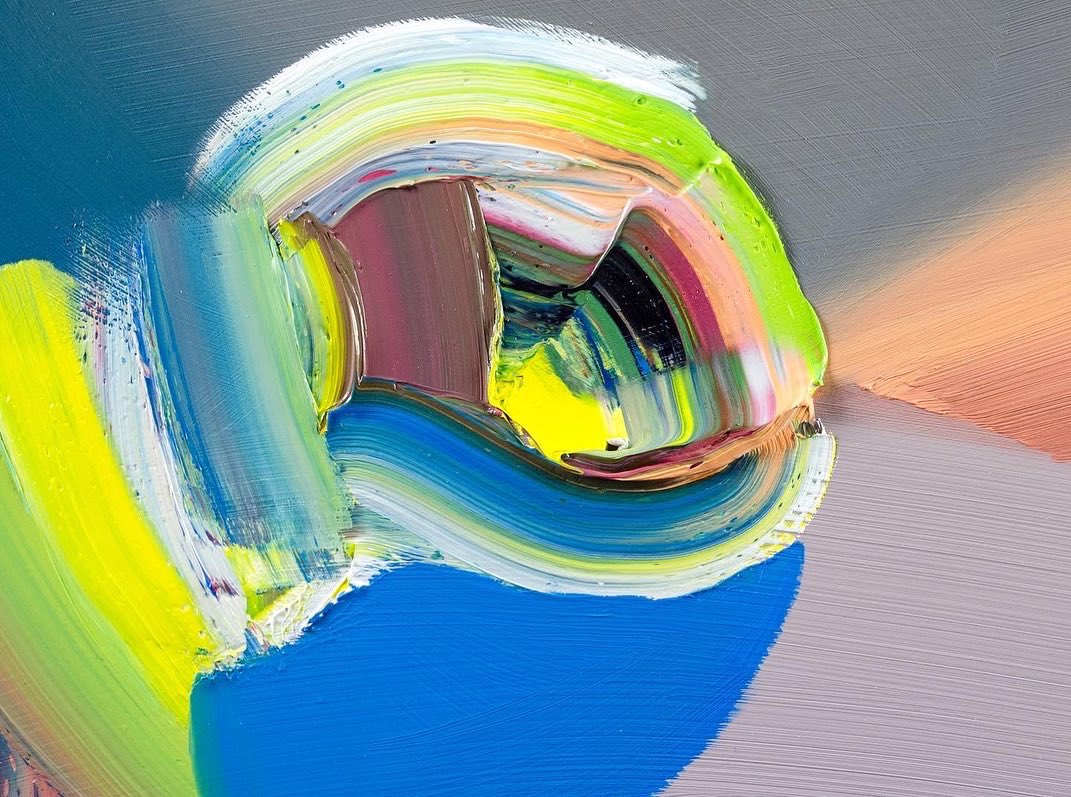 TreyEganArt's tweet photo. A large piece found a home in a collector’s family room this week. Almost like deja vu or some undefined precognition, this work felt as if it already existed in a prior life. The signal from this work delivered a strong current, all I had to do was remain open to receiving it. https://t.co/1dHirtAOwL