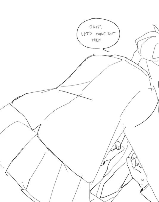 then you two are making out in the school yard
congratulation you got a good ending LMAO 