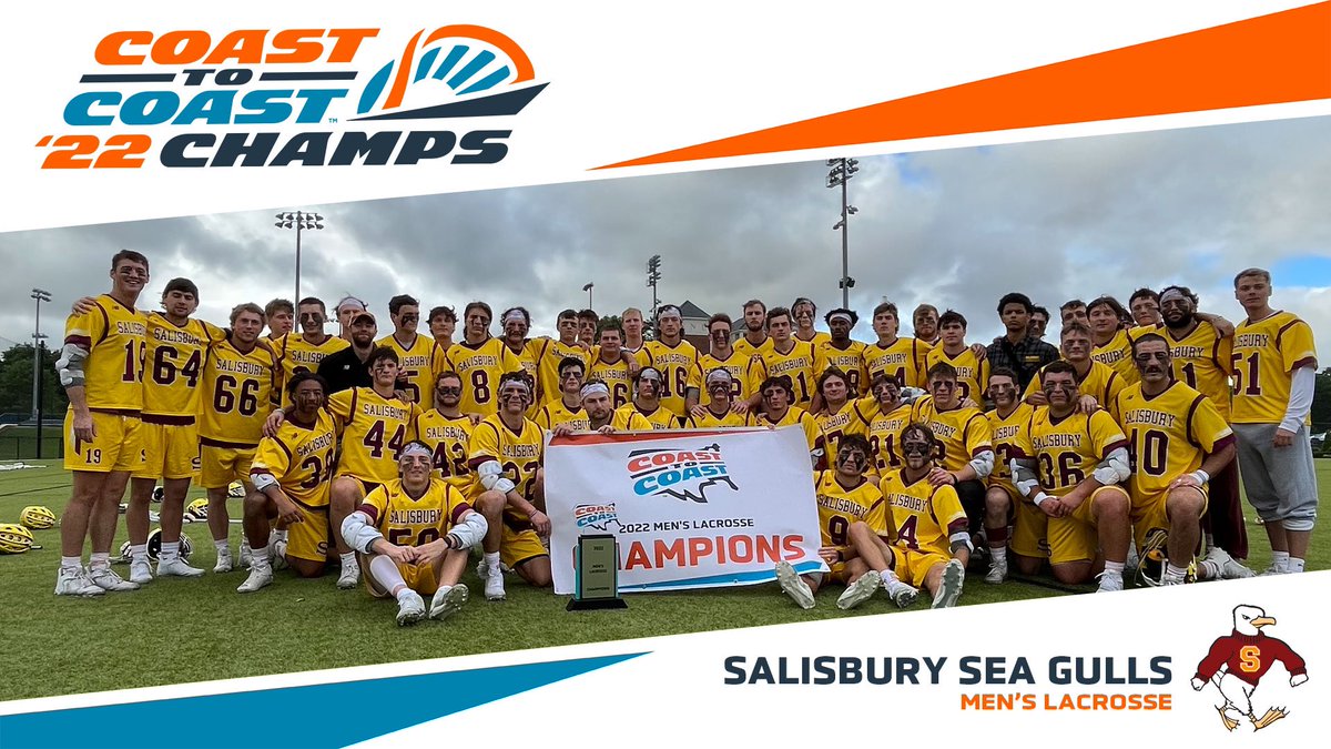 C2CAthConf's tweet photo. ๐ ๐๐๐ผ ๐๐๐๐๐ ๐๐๐๐๐ผ๐ ๐
@SalisburyMLAX (18-1) has won the 2022 C2C Menโs Lacrosse Championship!
#C2CMLAX ๐ฅ // #C2CSports https://t.co/YK3Kaj06zi