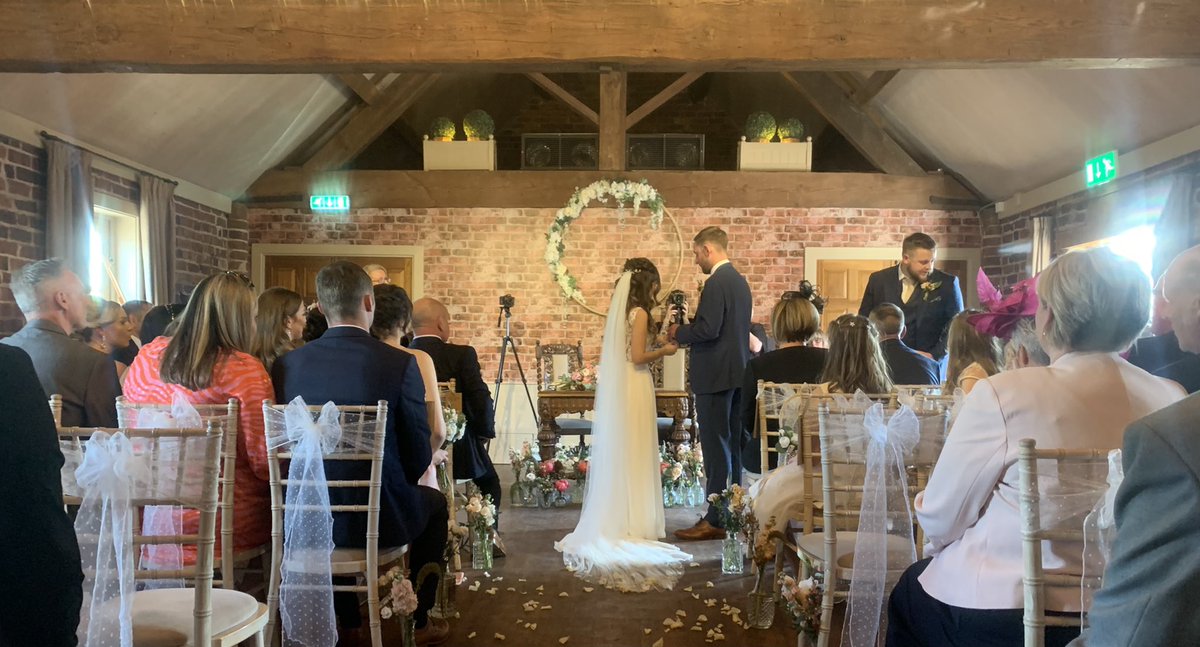 BlakelandsCH's tweet photo. Congratulations Jessica &amp; Simon on your wedding with us today. Our very best wishes &amp; thank you for sharing your day with us #banqueting https://t.co/dreNPrE5mu