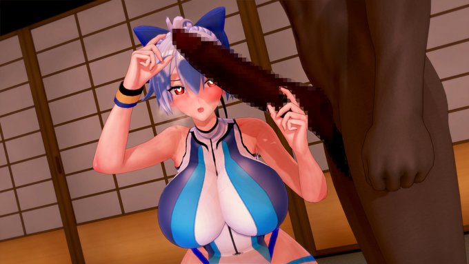 [R-18] 巴御前、デカマラに溺れる。Tomoe Drown in BBC. #コイカツ #FGO #Fate/GrandOrder #BBC #NTR #巴御前(Fate) #巨乳 #アヘ顔  