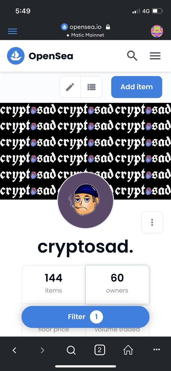 free crytosad NFT for all 🔥🔥🔥

just comment you opensea address ⬇️

#cryptosad #NFT #NFTGiveaway #NFTCommunity #NFTCollection #NFTartists #NFTProjects #NFTcollectibles #ETH