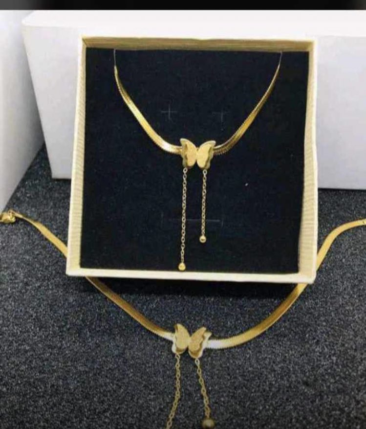 oladjewels's tweet photo. You can never go wrong with the butterflies π
Necklace and anklet as seen: 5000β
Location: Lagos
Nationwide delivery
#EndASUUStrike #Nancyisime #BatangasIsPink https://t.co/0Jv1OiWz1e