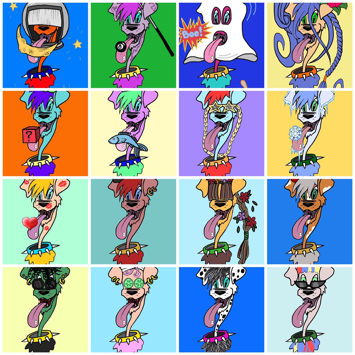 Some of my babies😜 #NFT #NFTcollections #nfts #NFTartists