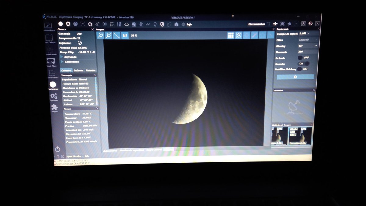 tx31416's tweet photo. @astrociudadreal Parece que la noche promete. Preparando el eclipse del 15/16 de mayo https://t.co/o17VvSlMd1