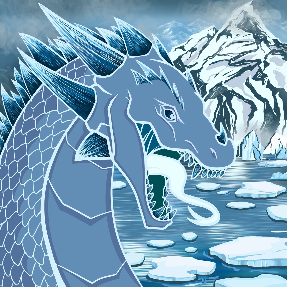 Hey there Dragonz!

The long-waited day has come, 
we will be launching our Mint tomorrow at 6PM UTC

To celebrate, we will be giving away:

1 $SOL
5 NFTs

Any interaction with this tweet will be considered for an entry.

Last but not least, let us introduce you the Spirit of Ice