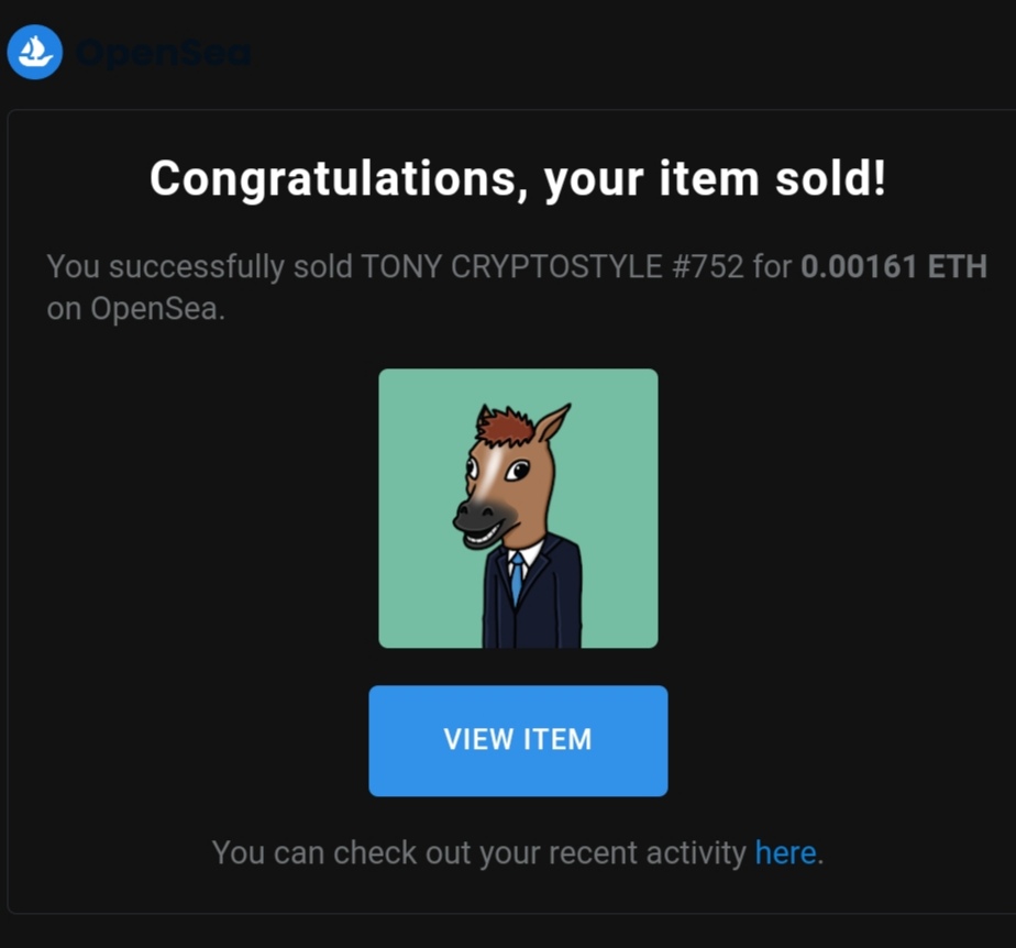 TONY CRYPTOSTYLE (@tonycryptostyle) on Twitter photo Another #NFTSale!
Thanks <a href="/clitorisNFT/">8Clit | Clitoon_goonz ๐บ| Turklit ๐ฆ</a> for buying this rare <a href="/TonyCryptostyle/">TONY CRYPTOSTYLE</a>!
You can find the video of the creation of this special #NFT here on YouTube, thanks <a href="/teibol7/">_teibol_๐ฎ๐น</a>!
Video: youtu.be/4Avh74KCJLQ
#tonycryptostyle #nfts #NFTcollectibles #PolygonNFT #OpenSeaNFT #nftitalia Another #NFTSale!
Thanks <a href="/clitorisNFT/">8Clit | Clitoon_goonz ๐บ| Turklit ๐ฆ</a> for buying this rare <a href="/TonyCryptostyle/">TONY CRYPTOSTYLE</a>!
You can find the video of the creation of this special #NFT here on YouTube, thanks <a href="/teibol7/">_teibol_๐ฎ๐น</a>!
Video: youtu.be/4Avh74KCJLQ
#tonycryptostyle #nfts #NFTcollectibles #PolygonNFT #OpenSeaNFT #nftitalia