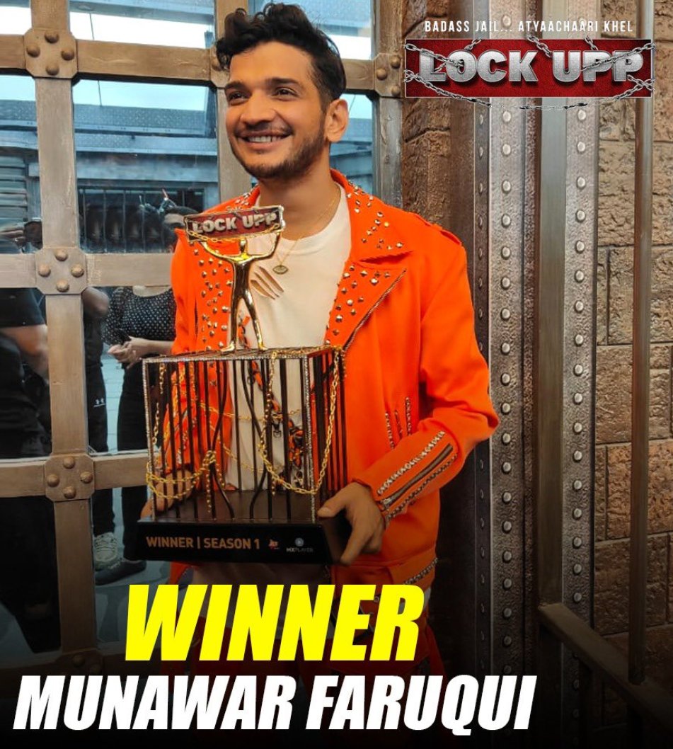syedsahil333's tweet photo. Congratulations my Brother U Deserve #lockupwinner #Munawarfaruqi
Love you Always @munawar0018 https://t.co/GA06Huxl3O