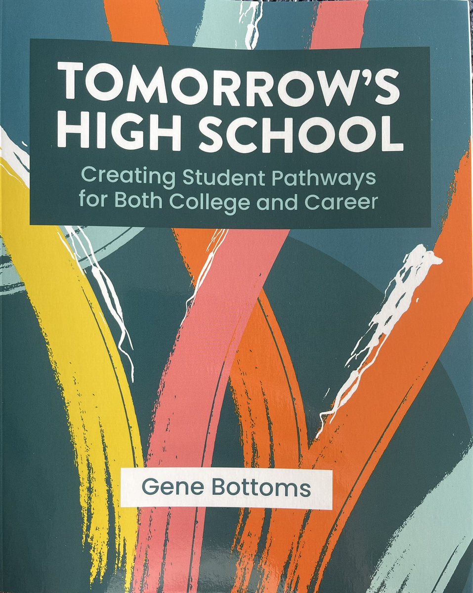 I’m looking forward to reading <a href="/GeneBottoms/">Gene Bottoms</a> newest book on creating pathways for college and career.