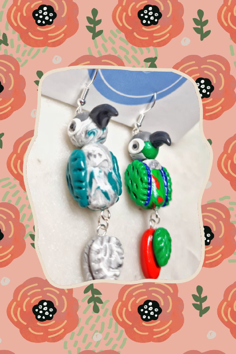 Happy mothers day to all the wonderful mothers out there 
❤️❤️

 #polymerclayearrings #polymerclaycreations #handmadebrisbane #greencheekedconure #turquoiseconure #brisbanehandmade #brisbanesmallbusiness #smallbusiness #polymerclay #budgiesofinstagram #budgiesbirds #mothersday