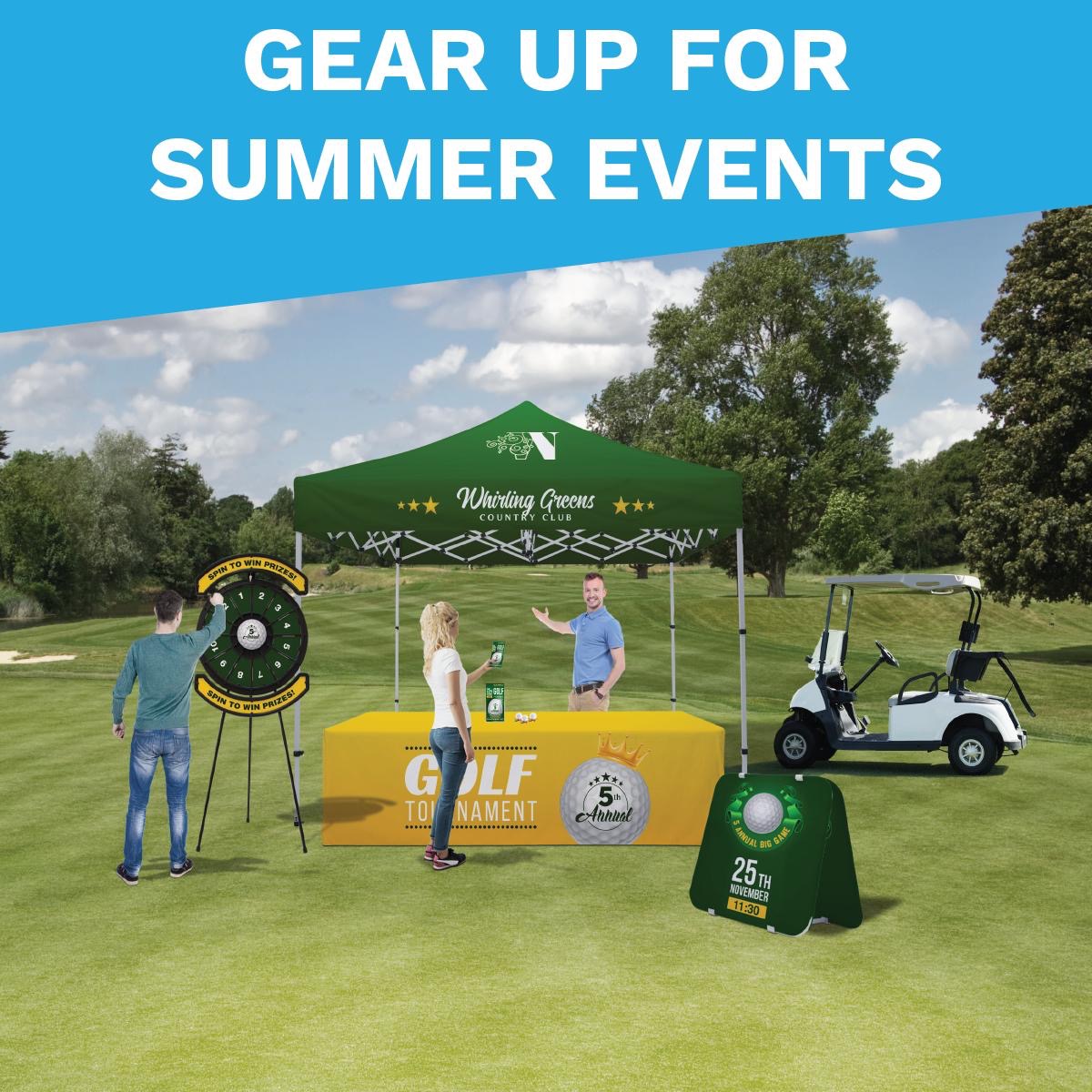 BrandStormPromo's tweet image. Outdoor events are happening so be sure to increase engagement with the right products. 

#summerevents #displaysignage #promoproductswork