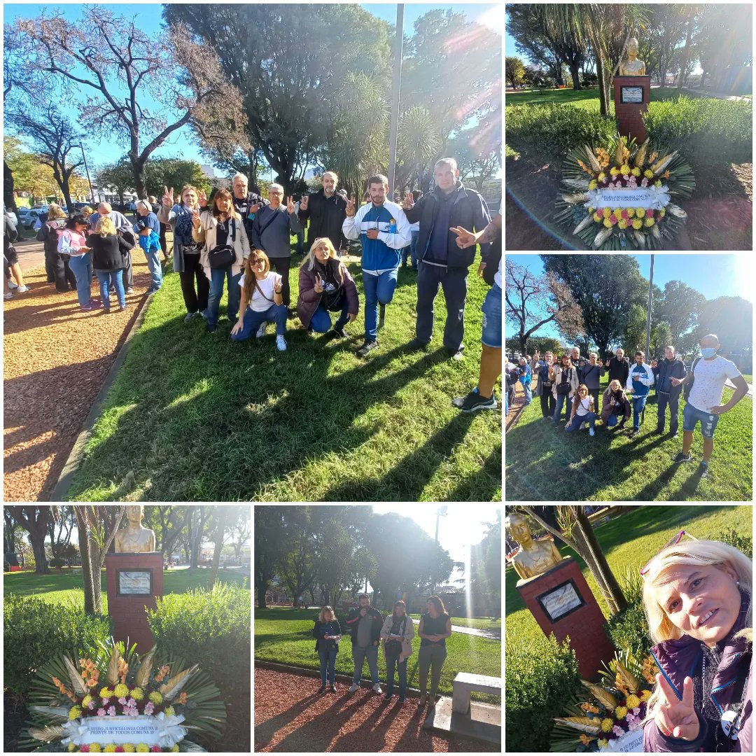 BethRon93's tweet photo. Así Homenajeamos hoy lxs compañerxs del @PComuna10 a nuestra eterna abanderada Evita✌💜✌🌸
#evitanosune
Pjmujeres.comuna10
@retondino
@hector_paladini
@silvi_fer2015
@pe_sarmiento
#mailen https://t.co/NzDSEYFDme