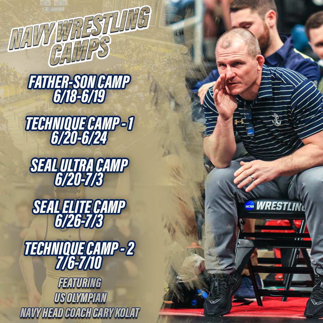 Navy Wrestling on Twitter "Want to learn from one of the best!? Sign