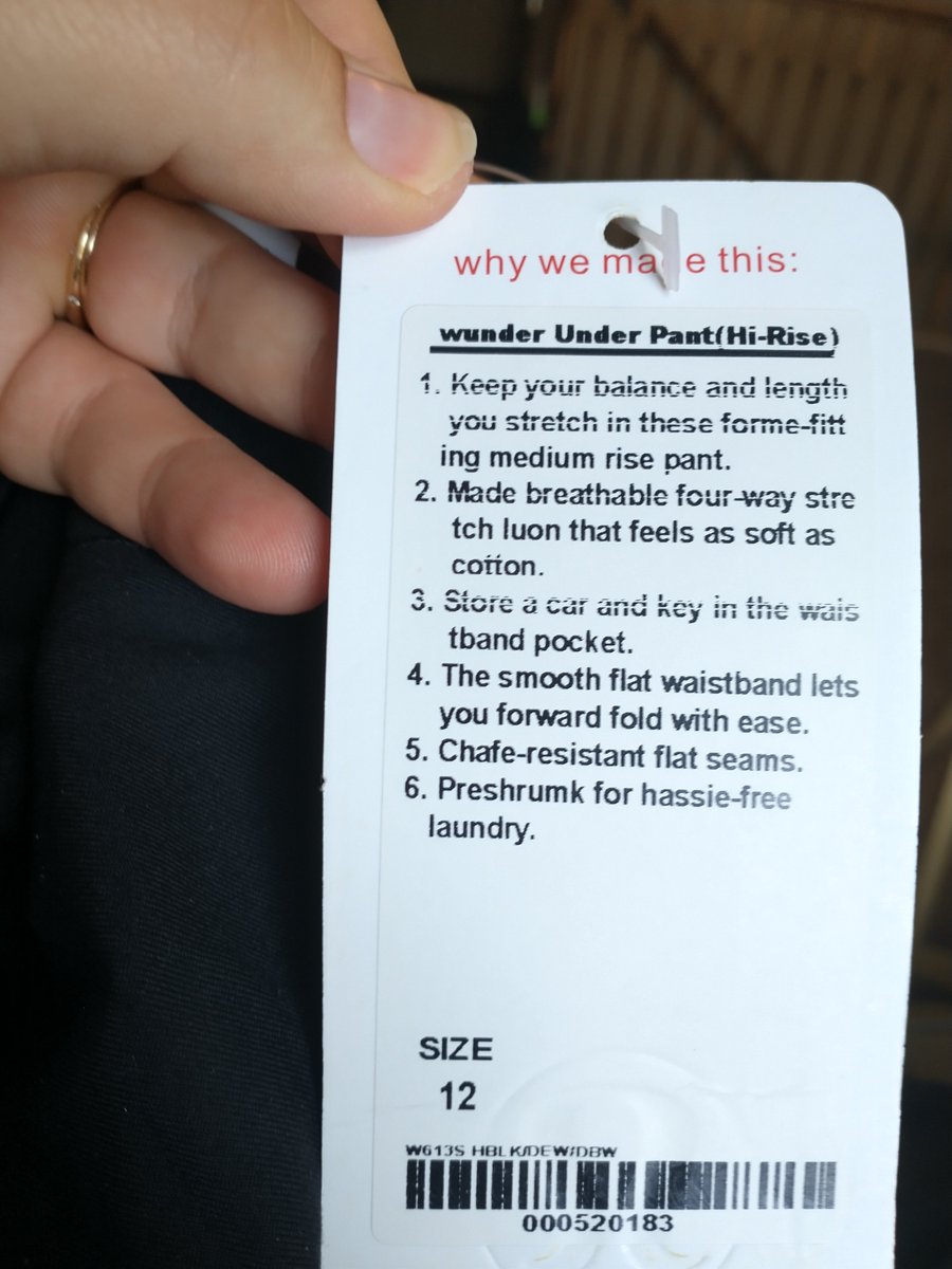 amythewriterly's tweet photo. Bought fake Lululemon pants at the thrift store but hey, these pants seem a lot cooler. I mean I can fit my car in the pocket...so there's that.  #thrifting #bigpockets #whoknew https://t.co/WXagHMbpfR