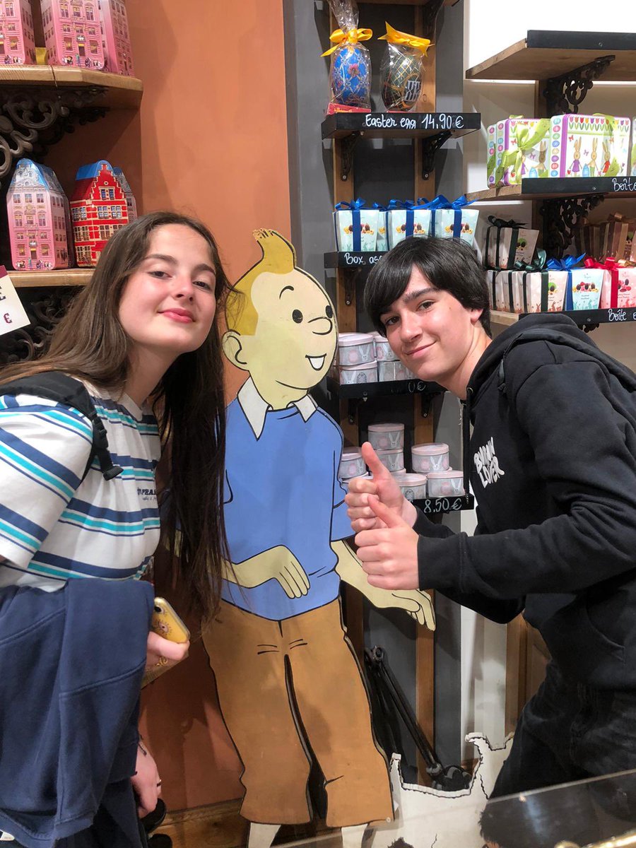 Última jornada en Bélgica. Día de consolidar amistad entre anfitriones y visitantes disfrutando de la capital europea. Semana extraordinaria, en la que alumnado y profesorado hemos aprendido y compartido los valores europeos con ☀️. Merci! Dank u wel! <a href="/BelgiuminSpain/">Bélgica en España 🇧🇪 🇪🇸</a> #ErasmusPlus