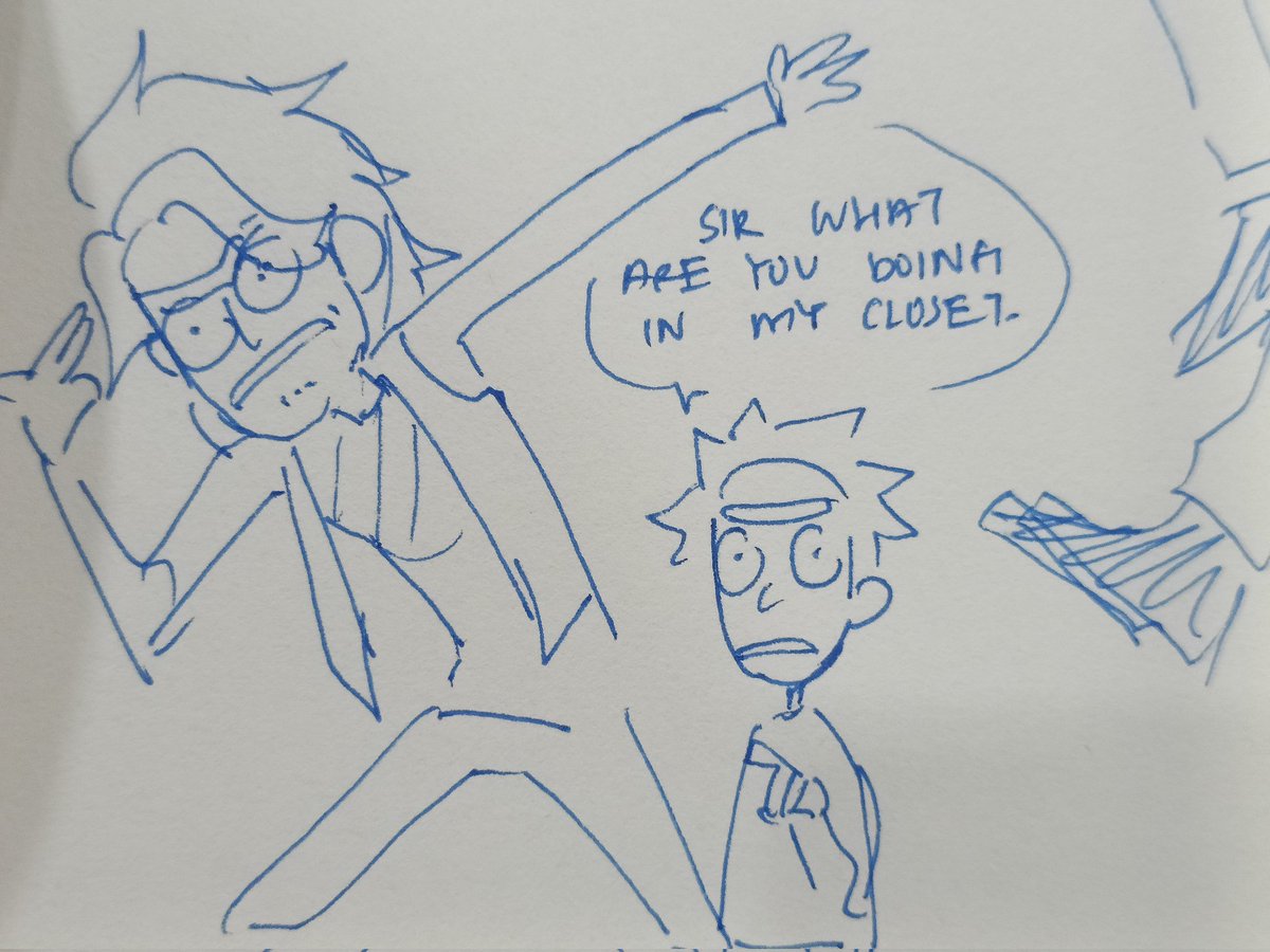 kreidxpriz's tweet photo. Drawing a bunch of ricks i have never drawn before
(Flesh curtain + memory + kid) Rick
#ricksanchez #rick #rickandmorty #fleshcurtainrick #birdperson #squanchy #kidrick #memoryrick https://t.co/6Z2jeLPqQE