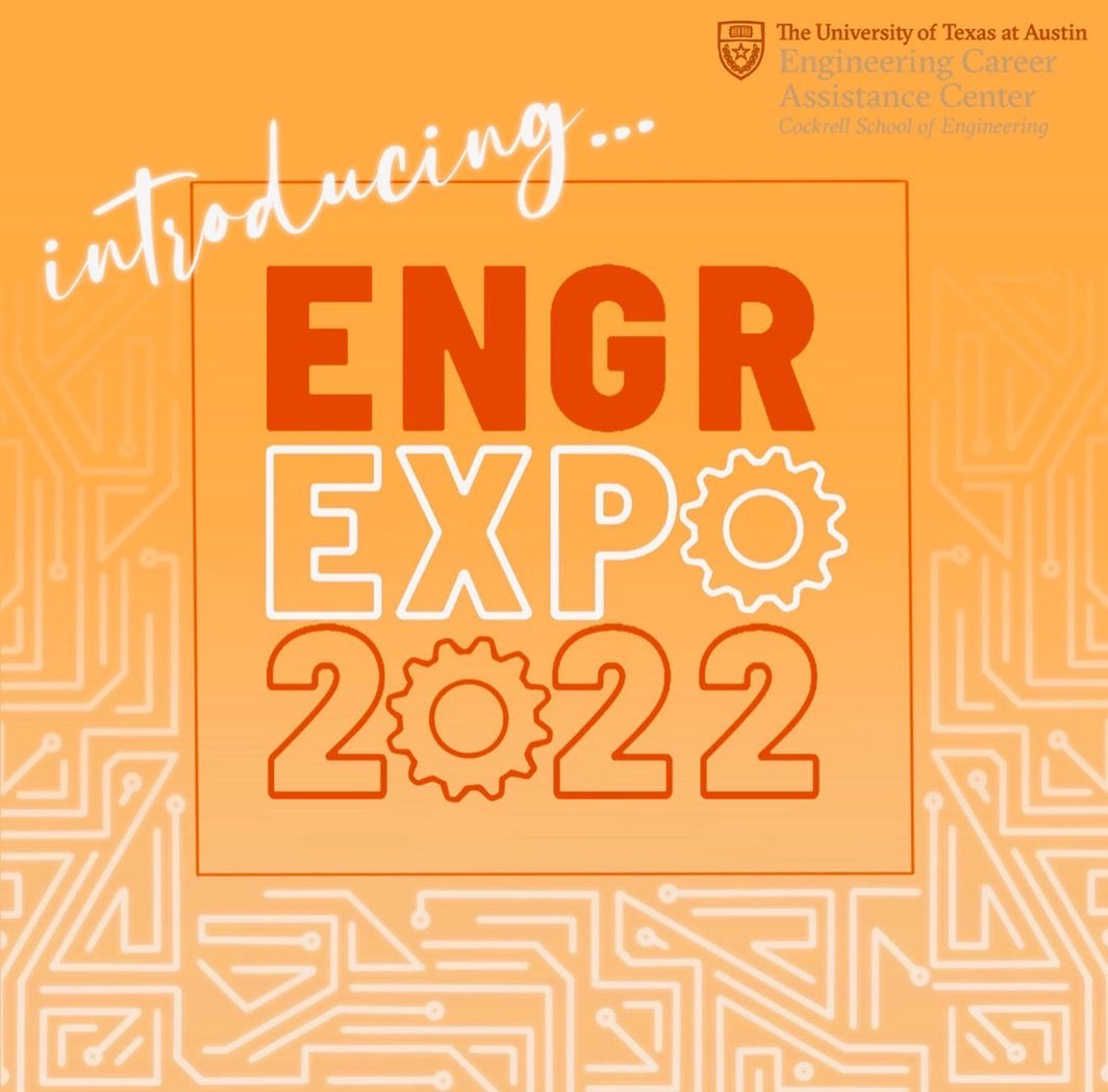 UTEngrExpo's tweet photo. UT Engineering Expo is back and in person! 😎 Here is the official Fall 2022 logo reveal; 

Follow us on Instagram, twitter, Facebook, to see updates on everything expo!
For more information regarding expo visit the link in our bio https://t.co/7qFwwaBliH