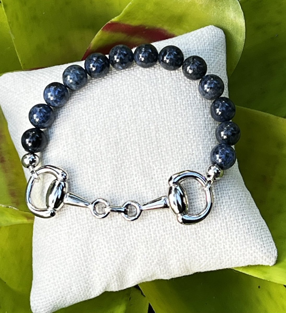 Equestrian Snaffle bracelet twopalmsdesigns.com #KentuckyDerby