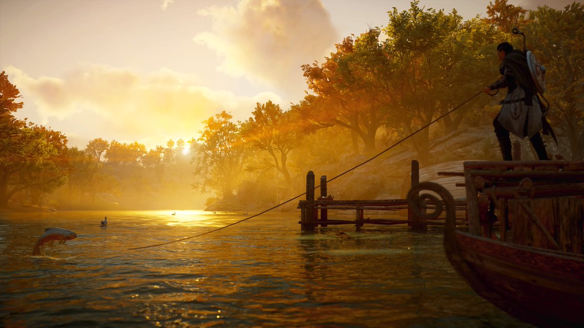 TequilaChow's tweet photo. Man vs wild Assassin's creed valhalla  #PS4share @UbisoftFR @AssassinsFR @assassinscreed https://t.co/66GsHI0Pug