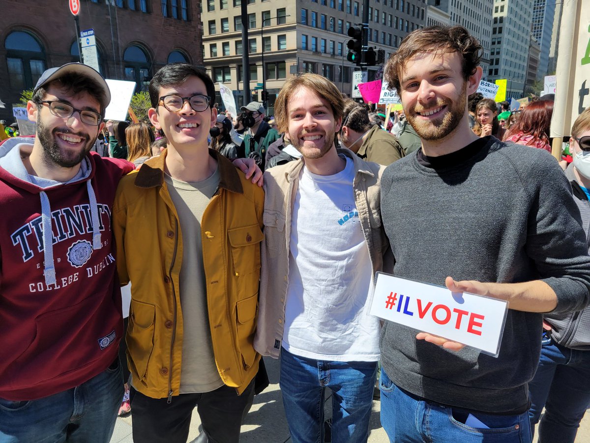 nwvchicago's tweet photo. We registered 16 new voters today at the abortion rights rally in Federal Plaza.
#BansOffOurBodies
#MyBodyMyChoice
#ILVOTE https://t.co/2TBYKOFZff