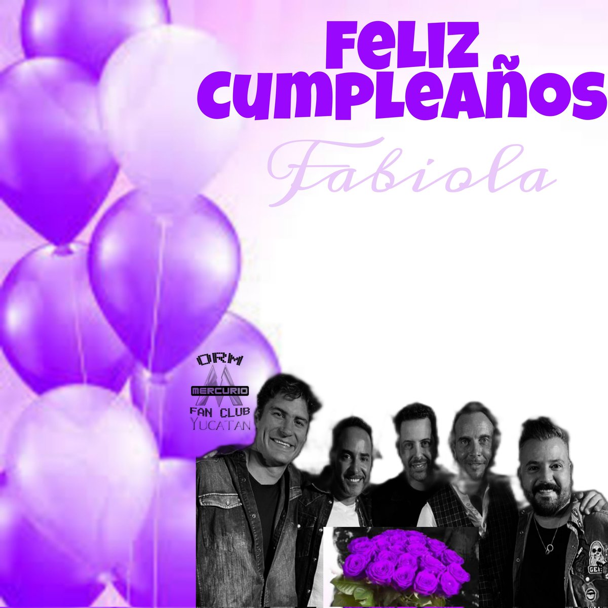 ORMYucatan's tweet photo. Hoy estamos de fiesta, es el cumpleaños  de Fabiola  integrante de nuestro club, y de parte de todas las @ormyucatan le deseamos un feliz cumpleaños 🎂🎉 y  le mandamos un fuerte abrazo 💜😘 @GrupoMercurio #felizcumpleañosFabiola 🎂 https://t.co/Un9xiM6YPM